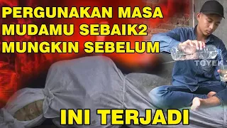 ini yang terjadi di saat mabuk dan meninggal dunia.