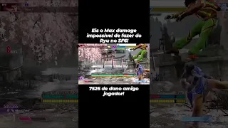 o Max damage impossível do Ryu no sf6!