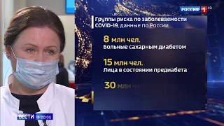 Сахарный диабет и ожирение осложняют протекание COVID-19