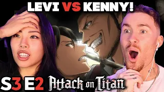 LEVI vs KENNY!! | Attack on Titan Reaction S3 Ep 2