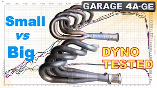 Header diameter & Megaphone  - Dyno tested