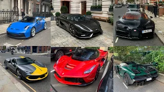 BEST OF SUPERCARS IN LONDON 2021 - Hypercars, Accelerations, Revs and more