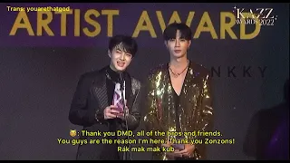 [ZeeNunew] Hottest Artist of the Year — Kazz Awards 2022 with ENG SUBS