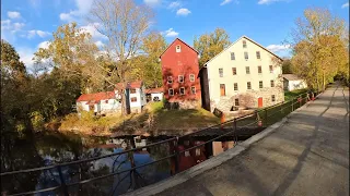 Riding along the Delaware River