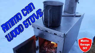 Ammo Can Wood Stove