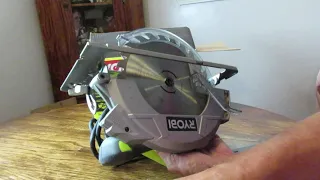 HOW TO CHANGE THE BLADE ON A Ryobi Circular Saw