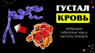 РАЗЖИЖЕНИЕ КРОВИ ЗВУКОМ ТИБЕТСКИХ ЧАШ с ЧАСТОТАМИ д-ра ШМИДТА