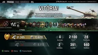 WORLD OF TANKS CONSOLE KV1 CAPTURED 2.1K DMG