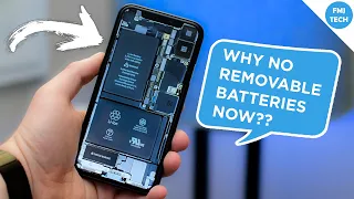 Why Phones DONT have Removable Batteries Anymore | Why Removable Batteries Are NEVER Coming Back