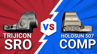 The BEST Optic: Trijicon SRO vs Holosun 507 Comp