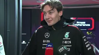 George Russell Post-Race Interview | 2024 Bahrain Grand Prix