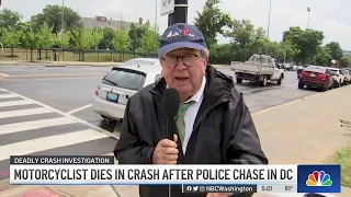 Motorcyclist Dies in Crash After Police Chase in DC and MD | NBC4 Washington
