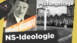 NS-Ideologie - Nationalsozialismus - Bestandteile - Säulen der Ideologie - NS-Ideologie erklärt!