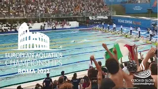 ROMA 2022: L'ultima giornata di finali del nuoto vissuta dalla piscina del Foro Italico...