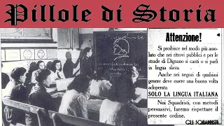 683- Fascismo e lingua italiana  come il regime di Mussolini cercò di "ripulirla"[Pillole di Storia]