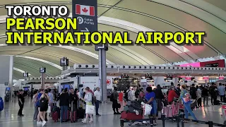 [4K] 🇨🇦 Toronto Pearson International Airport Terminal 1 | YYZ | Walking Tour | Ontario Canada