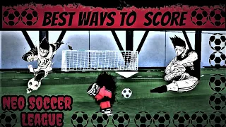 BEST MOST EFFICIENT WAYS TO SCORE | SHOOTING SKILLS RANKINGS | NEO SOCCER LEAGUE