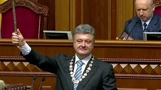 07 июня 2014,В Киеве завершилась инаугурация Петра Порошенко на пост президента Украины