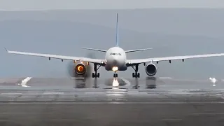 Plane Engine Explodes On Takeoff