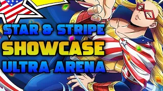 IS STAR AND STRIPE GOOD?! PVP SHOWCASE! | My Hero Ultra Impact