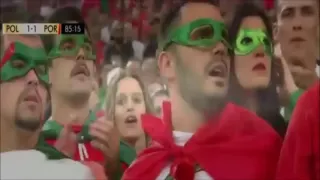 Poland 1-1 Portugal|Penalty shoutout (3-5)|HIghlight,Goals and penalties!