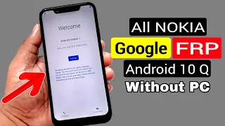 All Nokia Bypass Google Account/FRP Reset |ANDROID 10 Without PC