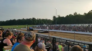 Bigfoot car crush at the Buck