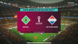 FIFA 23 - Brazil Vs Netherlands | FIFA World Cup 2022 Qatar - Final | PS5 Gameplay [4K60fps] NextGen