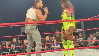 TRINITY FATU MAKES HIS Impact Ring-Debut 4/29/23