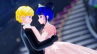 【MMD Miraculous】You're my Princess ♥ (Marinette×Adrien)【60fps】