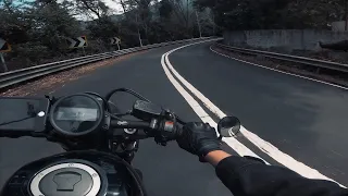 The highest highway in Hong Kong -  HONDA REBEL 500  - Pure [Raw] Sound of Cheapest Exhaust
