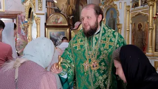 Архиерейское Богослужение в день Святого Духа в Троицкой церкви города Люберцы