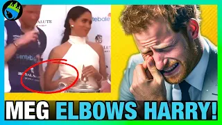 INSANE VIDEO! Watch Meghan Markle ELBOW PRINCE HARRY at Polo Match!?