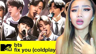 PURE PERFECTION! 😍 BTS ‘FIX YOU’ (coldplay cover) @ MTV UNPLUGGED 💜 | REACTION/REVIEW