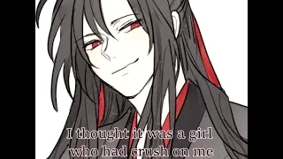 Wei WuXian's first kiss