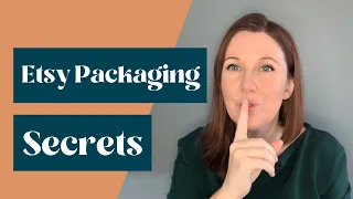 TWO Etsy shop packaging secrets all Etsy sellers should know.
