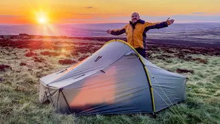 WILD CAMPING in my dream TENT