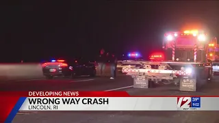 Man arrested for DUI after wrong-way crash