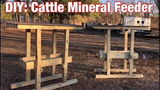 Cattle Mineral Feeder