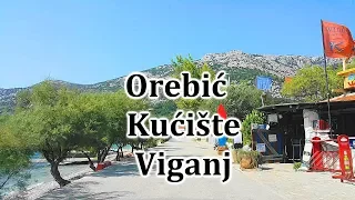 Orebić - Kućište – Viganj. Pelješac. Croatia