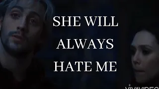 Pietro & Wanda - She Will Always Hate Me (AU)