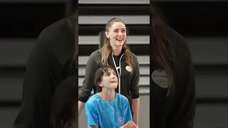 zehra gunes #with kid s #volleyball op Turkis