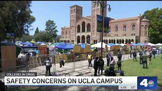 Despite encampment’s clearing, safety concerns linger at UCLA