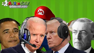 The Presidents Play Mario Golf Toadstool Tour