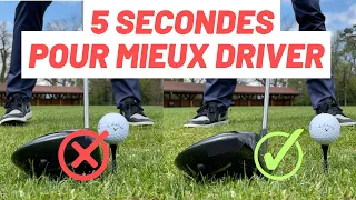 5 secondes pour mieux jouer le driver au golf