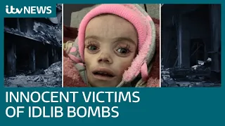 Idlib's children suffering in camps where 'death has become the norm' | ITV News