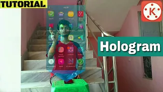 Hologram technology video editing app for android | video editing with KineMaster