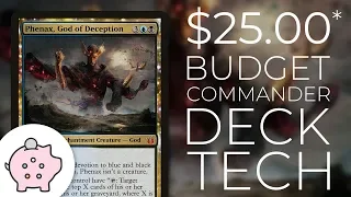 Phenax, God of Deception | EDH Budget Deck Tech $25 | Mill | Magic the Gathering | Commander