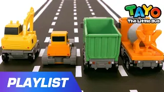 [Playlist]  Tayo Toys Story | Tayo Strong Heavy Vehicles Song l Hello Song l Tayo Sing Along Special