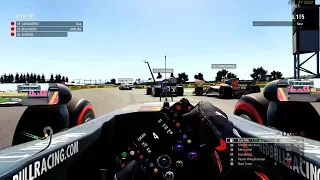 F1 2017 RED BULL SILVERSTONE COCKPIT CAM (5 LAP RACE)